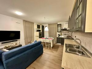 Кухня или мини-кухня в Casa del Torchio
