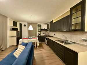 Кухня или мини-кухня в Casa del Torchio
