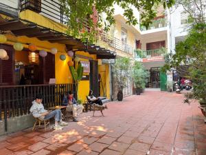 Bygningen som den private indkvartering ligger i