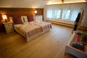 Ένα ή περισσότερα κρεβάτια σε δωμάτιο στο BnB Sonder