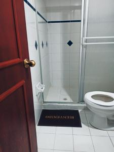 Vannituba majutusasutuses Hotel Cafe Real