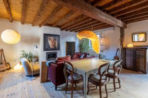 Χώρος καθιστικού στο Relax En Casona Única Lanueva