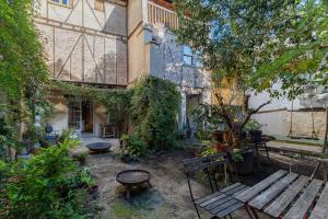 Κήπος έξω από το Relax En Casona Única Lanueva