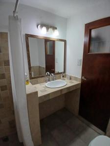 Ένα μπάνιο στο Departamento céntrico con patio +7 φωτογραφίες