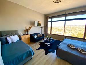 Giường trong phòng chung tại Villa Tafoukt Taghazout