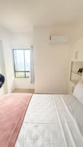 Postel nebo postele na pokoji v ubytování Atlantic City Ondina -Apart 601