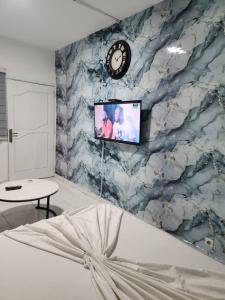 TV a/nebo společenská místnost v ubytování Boris N2 + 4 fotografie