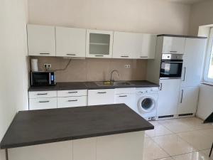 Kuchyň nebo kuchyňský kout v ubytování Villa Minden City