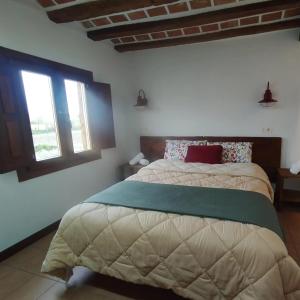 Ένα ή περισσότερα κρεβάτια σε δωμάτιο στο Casa de los deseos