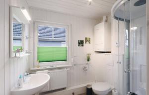 Ένα μπάνιο στο Haus Rotkehlchen