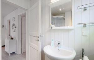 Ένα μπάνιο στο Haus Rotkehlchen