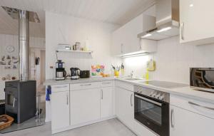 Η κουζίνα ή μικρή κουζίνα στο Haus Rotkehlchen +13 φωτογραφίες