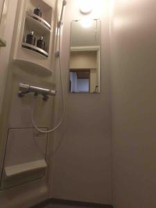 Koupelna v ubytování Guesthouse Nobi