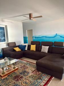 Χώρος καθιστικού στο Villa Khadidja - a Home away from Home