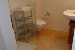 Koupelna v ubytování Bayerisch Wohnen