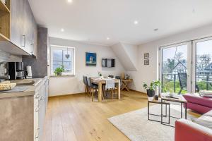 Kuchyň nebo kuchyňský kout v ubytování Ferienwohnungen Vogelsang