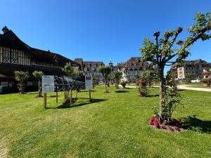 En have udenfor Rez de chaussée, vue sur le Golf et parking gratuit