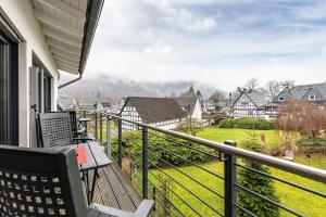 Nespecifikovaný výhled na hory nebo výhled na hory při pohledu z apartmánu