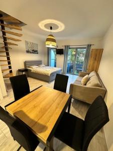 Χώρος καθιστικού στο Przystań Dębki