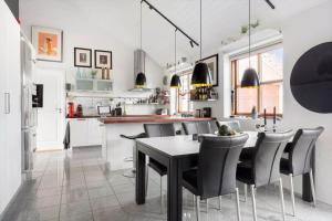 Η κουζίνα ή μικρή κουζίνα στο 496-Snedsted-Niels-Juels-Vej-33