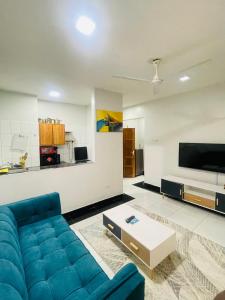 Η κουζίνα ή μικρή κουζίνα στο Mo Homes