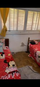 Ένα ή περισσότερα κρεβάτια σε δωμάτιο στο Apartamento beira mar