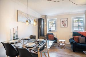 Χώρος καθιστικού στο Lot54 Deluxe Apartements