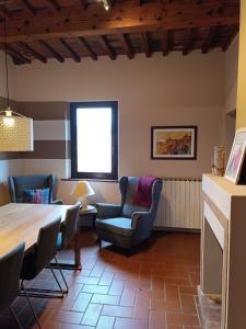 Χώρος καθιστικού στο Lòrien - Elegante appartamento con vista panoramica