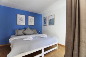 Postel nebo postele na pokoji v ubytování Waldhof 1 - Waldhof 4 by Arosa Holiday