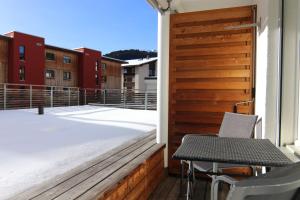 Un balcon sau o terasă la Waldhof 1 - Waldhof 4 by Arosa Holiday +9 fotografii