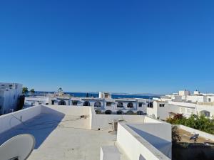 a view from the roof of a building at App corniche hammamet in Hammamet