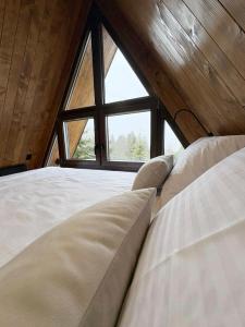 Ένα ή περισσότερα κρεβάτια σε δωμάτιο στο Gorje Tara