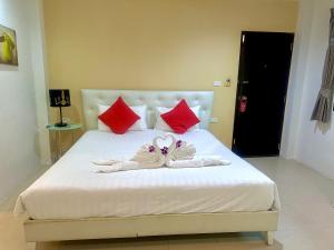 Postel nebo postele na pokoji v ubytování Theclickguesthouse