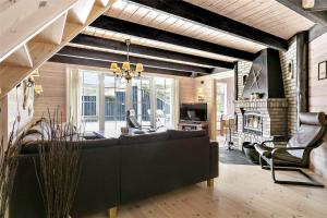 TV a/nebo společenská místnost v ubytování 929-Thisted-Brandisvej-19