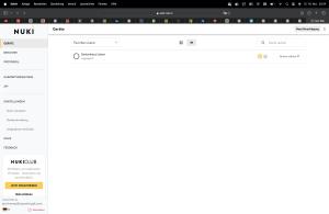 Een screenshot van de homepage van de NWK-website. bij Eden Escapes in Niederdorla