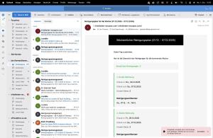 een screenshot van een computerscherm met een website bij Eden Escapes in Niederdorla +2 foto's