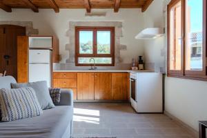 Nhà bếp/bếp nhỏ tại Vamos villa