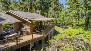 Το κτήριο όπου στεγάζεται  η παραθεριστική κατοικία