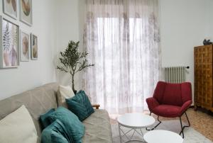 Χώρος καθιστικού στο Garden - residence in the center of Barzio