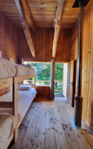 Postel nebo postele na pokoji v ubytování Refugio Salvatierra