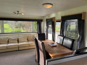 Et opholdsområde på The Lodge at Woodland Forge