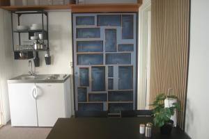 Kuchyň nebo kuchyňský kout v ubytování Privatleje B&NoB