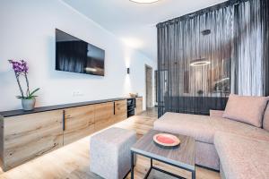 TV a/nebo společenská místnost v ubytování MYALPS Jordans Lodge