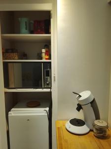 Kuchyň nebo kuchyňský kout v ubytování Au Bon Air + 18 fotografií