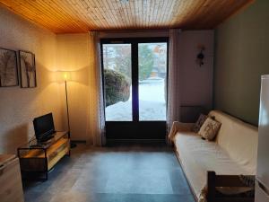 Μια τηλεόραση ή/και κέντρο ψυχαγωγίας στο Bel appartement 2 pièces en RDC