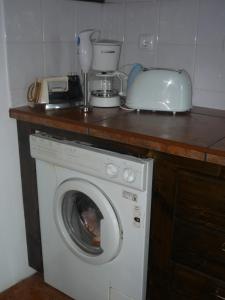 Køkken eller tekøkken på Casa Miradouro do Pesqueiro