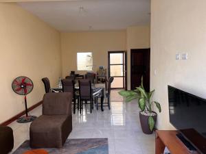 Χώρος καθιστικού στο Casa Vásquez