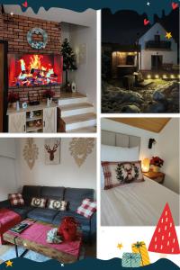 Χώρος καθιστικού στο MICHAŁÓWKA - Domek w Górach przy Lesie - Energylandia