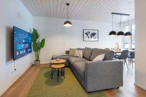 Khu vực ghế ngồi tại Lungern Alpine Stay with free parking