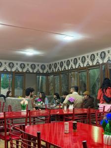 Restaurace v ubytování Central Park Hostel